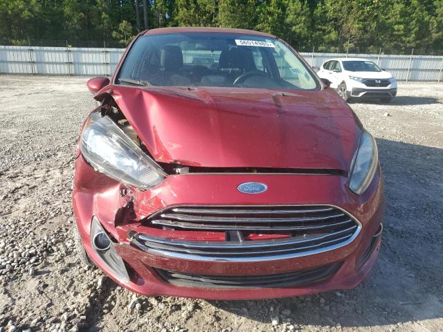 Sedans FORD FIESTA 2016 Czerwony