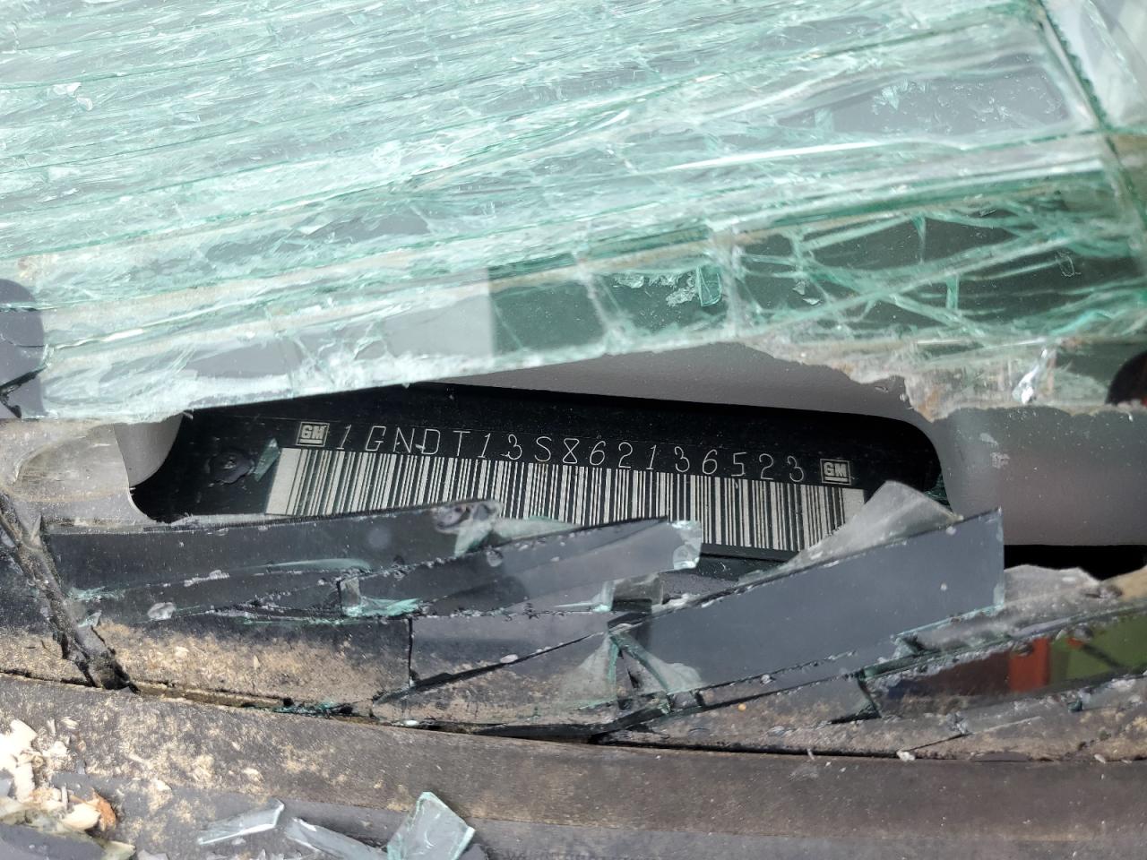 2006 Chevrolet Trailblazer Ls VIN: 1GNDT13S862136523 Lot: 54500505