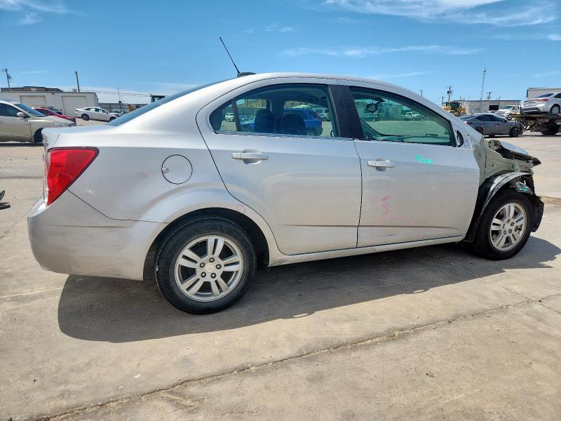  CHEVROLET SONIC 2015 Silver