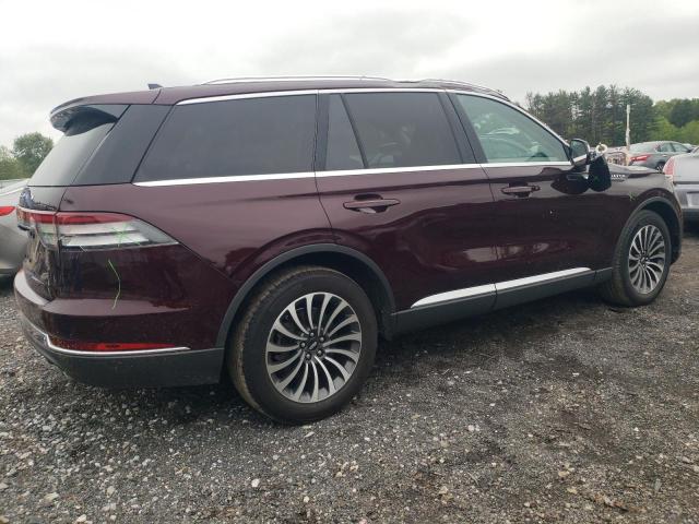  LINCOLN AVIATOR 2022 Бургунді