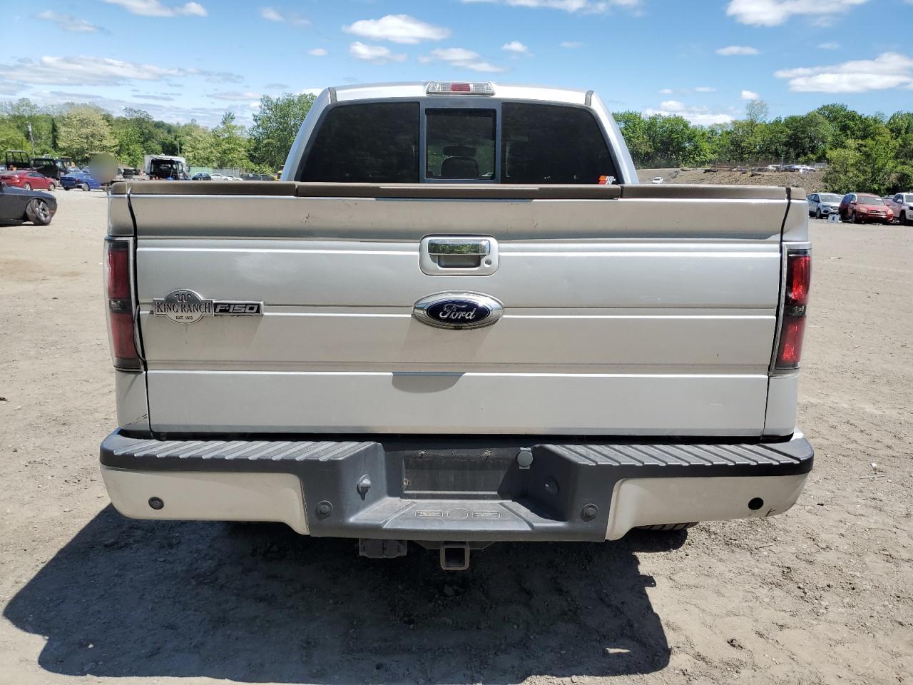 2013 Ford F150 Supercrew VIN: 1FTFW1CF8DFB95251 Lot: 57630465