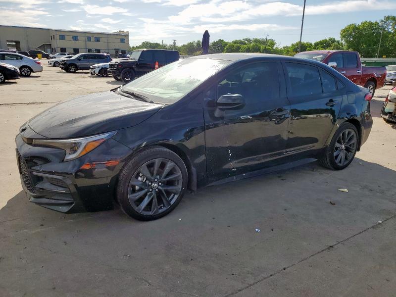  TOYOTA COROLLA 2024 Черный