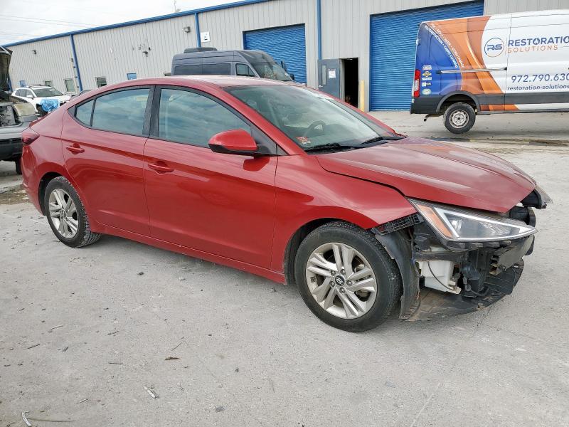  HYUNDAI ELANTRA 2019 Красный