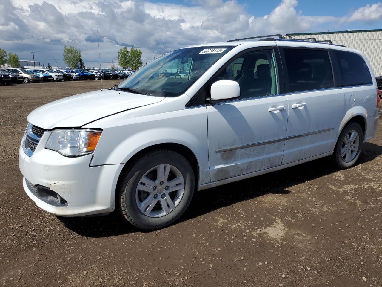 2017 Dodge Grand Caravan Crew للبيع في Rocky View County، AB - Hail