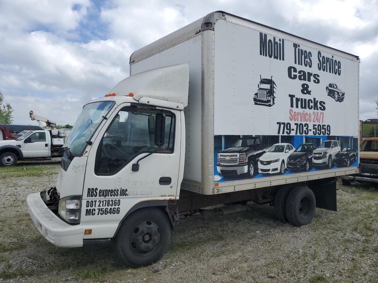 2007 Isuzu Npr за продажба в Dyer, IN - Front End