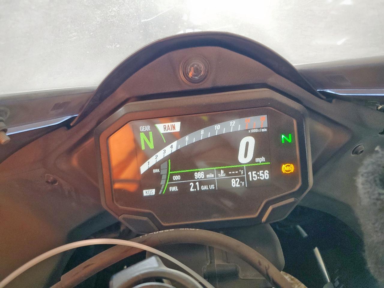 2025 Kawasaki Zx1002 L VIN: JKBZXVL11SA018496 Lot: 56860215