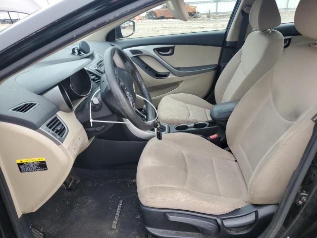  HYUNDAI ELANTRA 2014 Черный