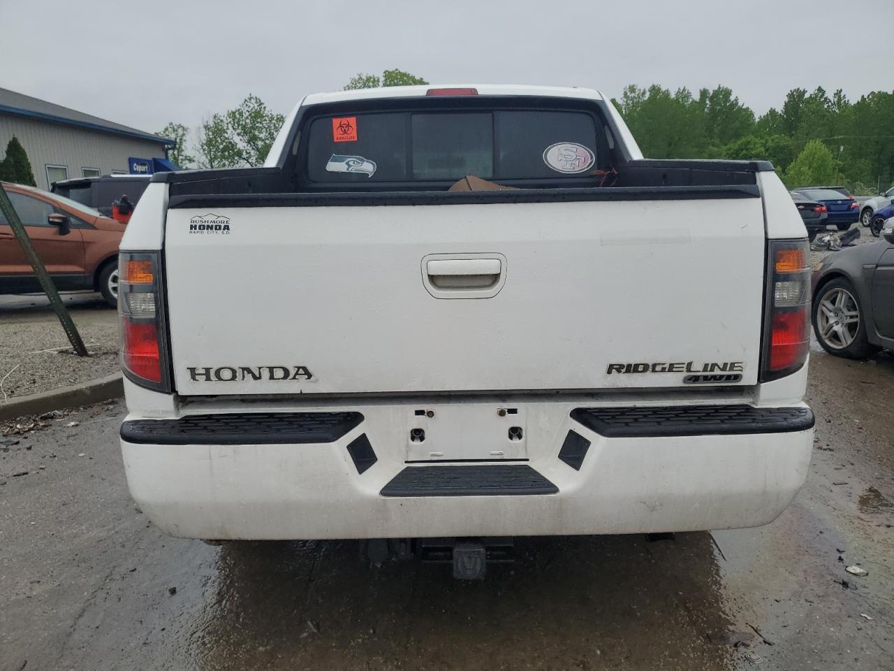 2008 Honda Ridgeline Rtl VIN: 2HJYK16578H539899 Lot: 54323465