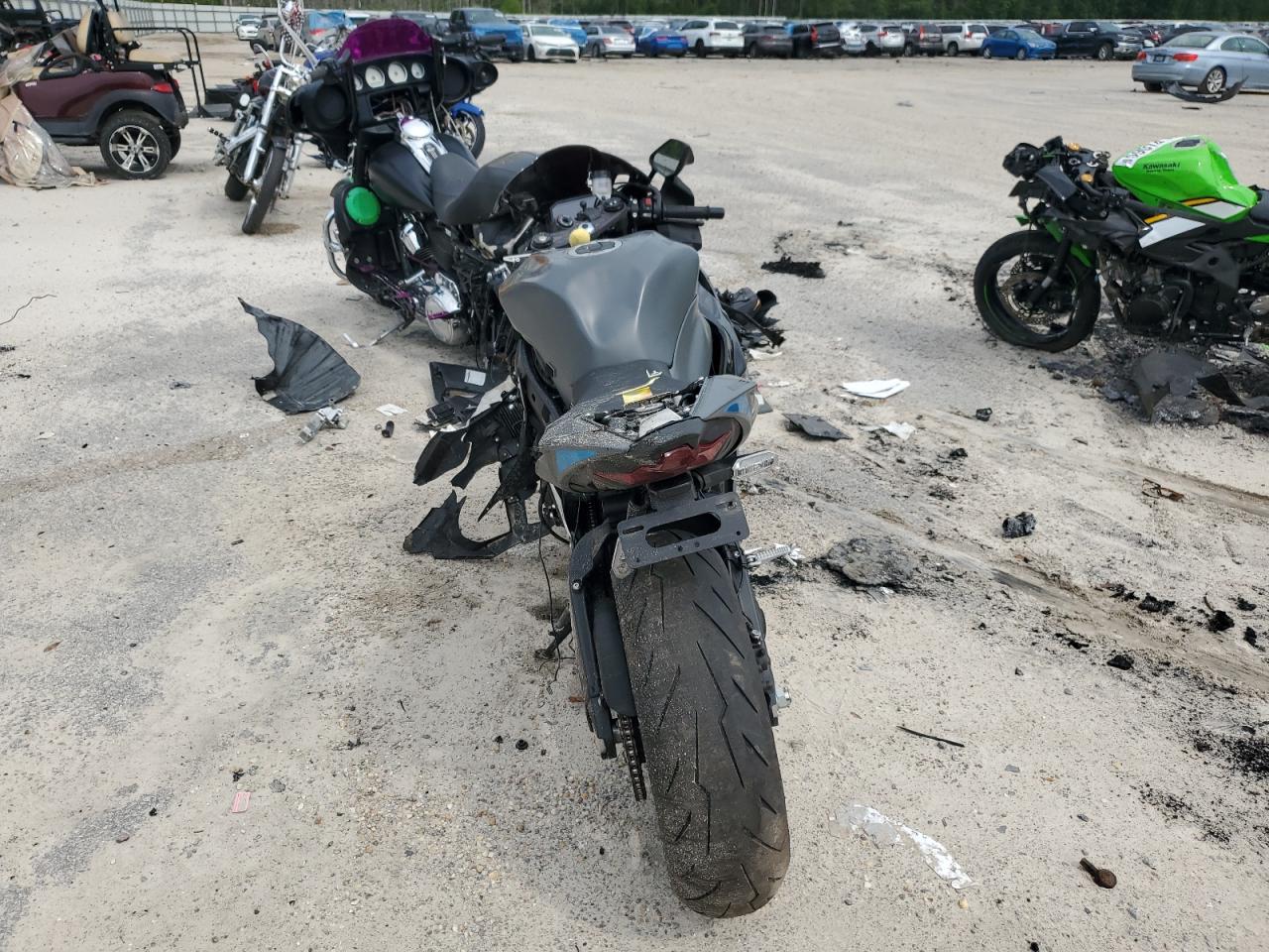 2025 Kawasaki Ninja ZX-6R at SC - Harleyville, Copart lot