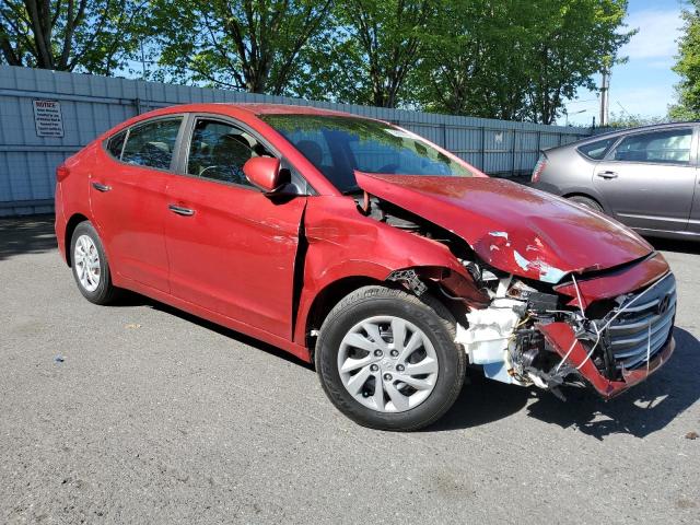  HYUNDAI ELANTRA 2017 Red