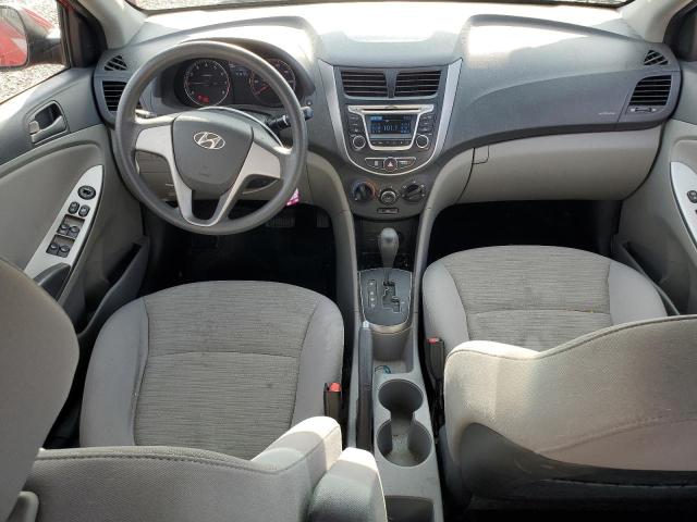  HYUNDAI ACCENT 2017 Bordowy