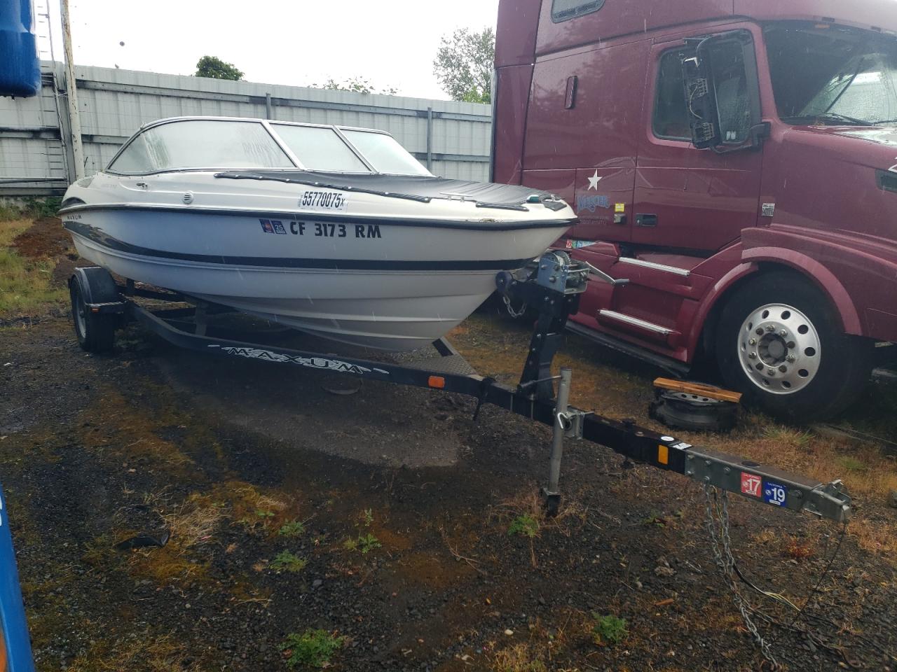2006 Maxum Boat en Venta en Woodburn, OR - Normal Wear