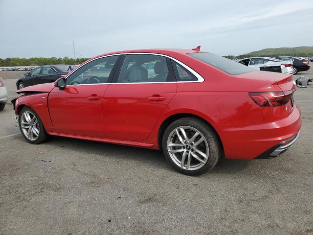  AUDI A4 2020 Czerwony