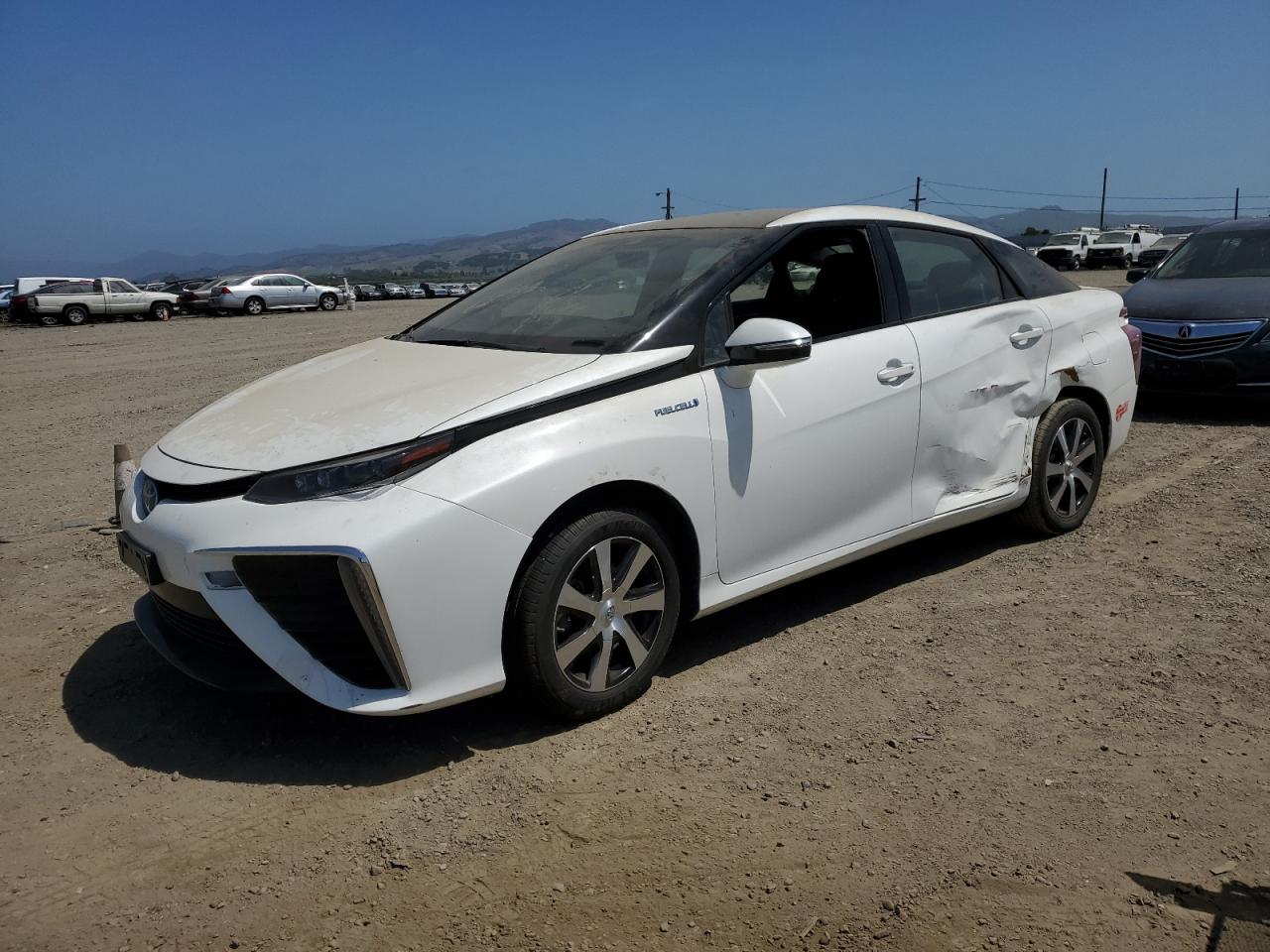2017 Toyota Mirai en Venta en American Canyon, CA - Side