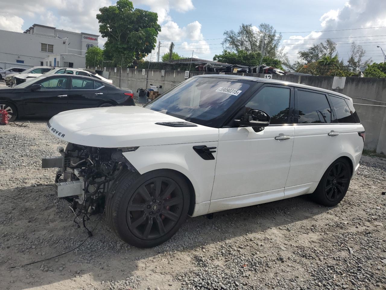 2021 Land Rover Range Rover Sport Hst zu verkaufen in Opa Locka, FL - Water/Flood