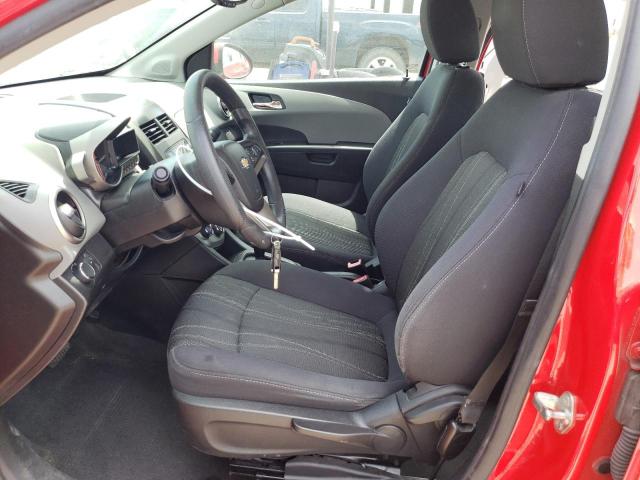  CHEVROLET SONIC 2014 Red