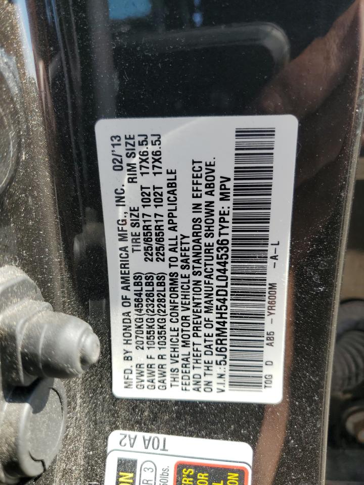 2013 Honda Cr-V Ex VIN: 5J6RM4H54DL044536 Lot: 56912965