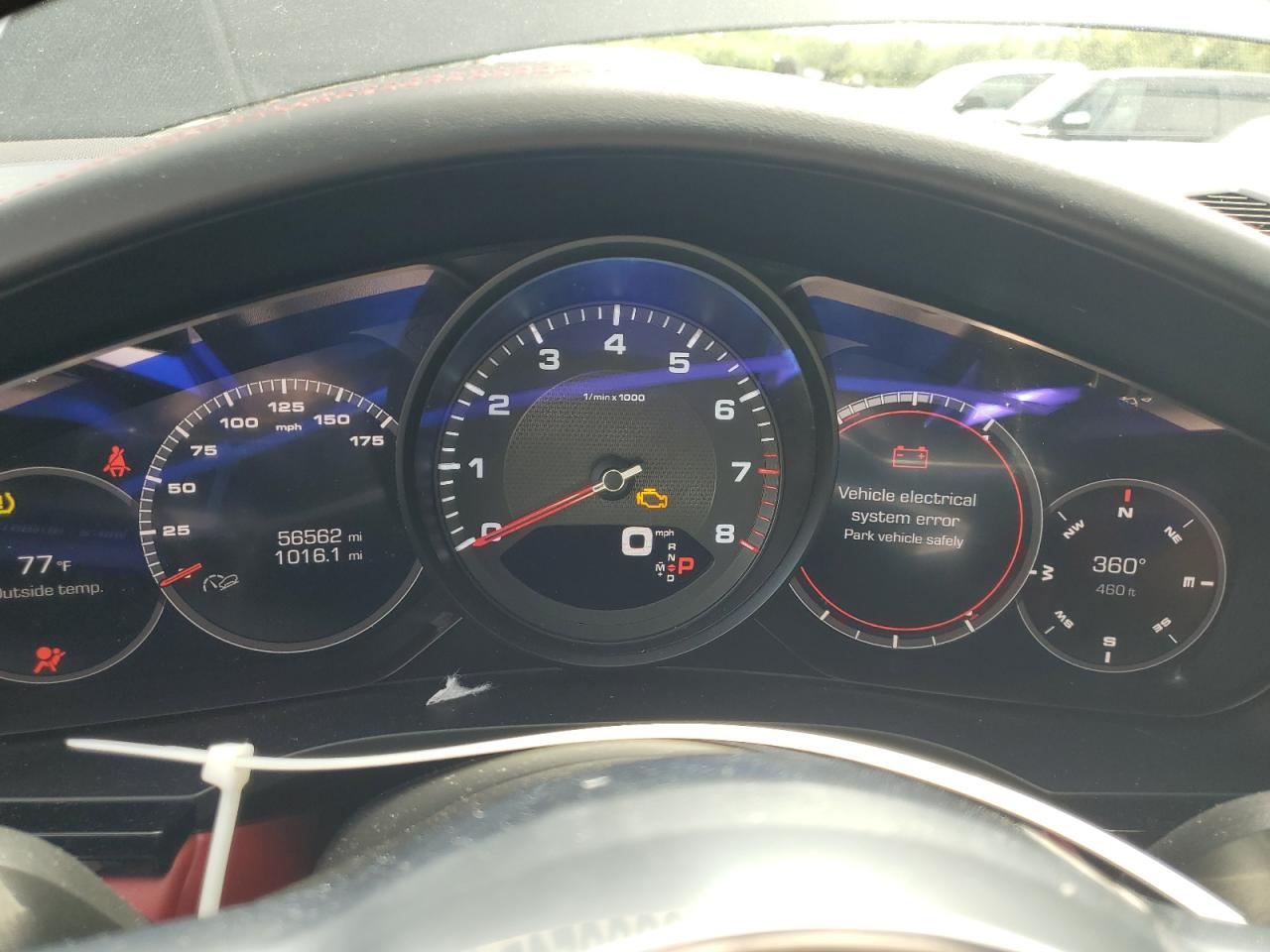 2020 Porsche Cayenne VIN: WP1AA2AY2LDA01485 Lot: 58652525