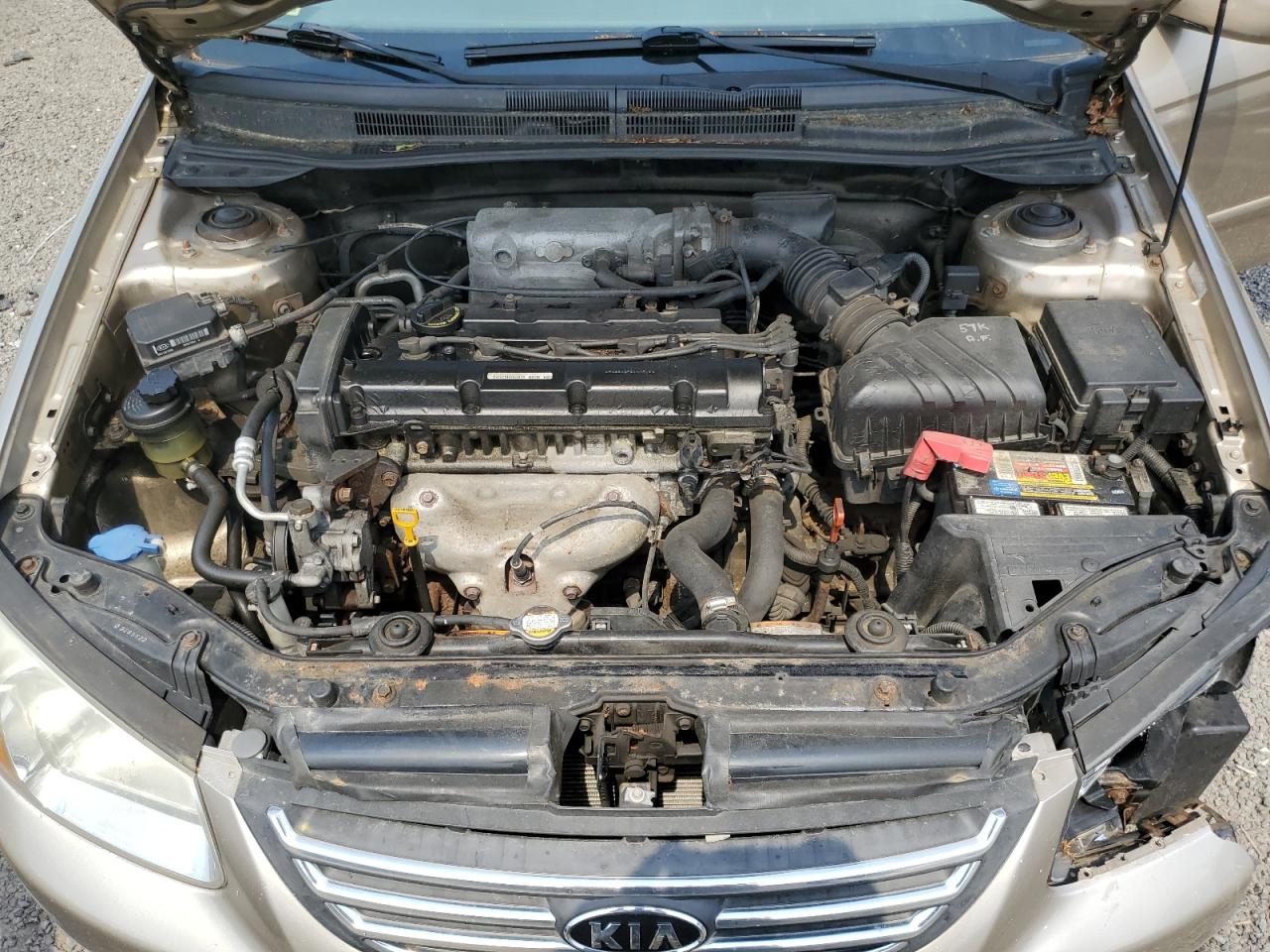 2009 Kia Spectra Ex VIN: KNAFE221X95603533 Lot: 55830935