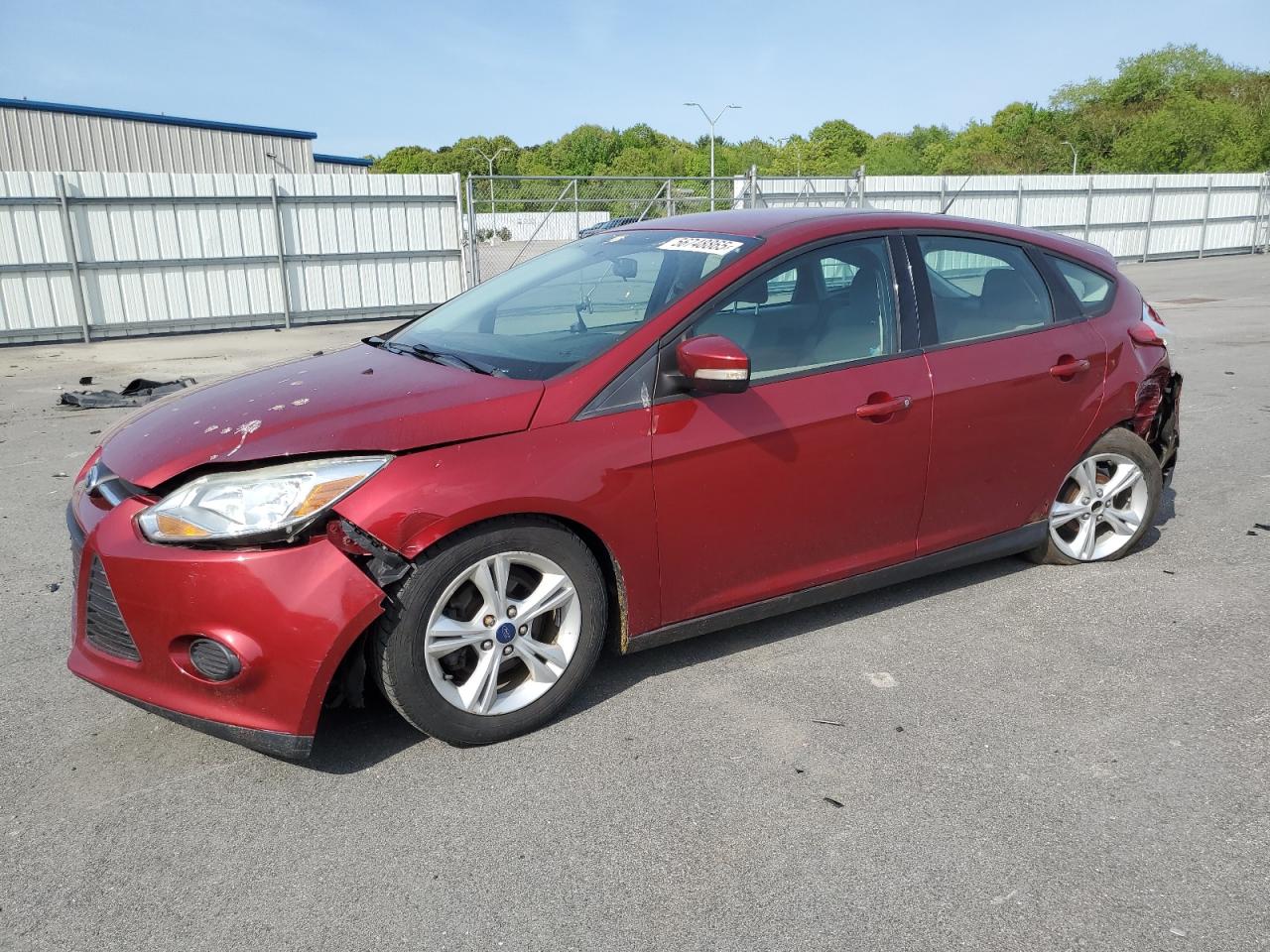 2014 Ford Focus Se VIN: 1FADP3K24EL395289 Lot: 56748865