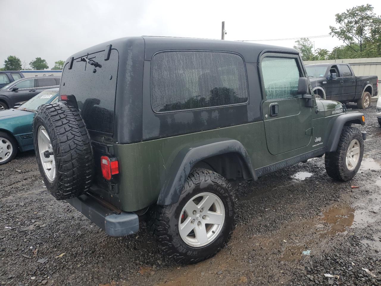 2006 Jeep Wrangler / Tj Unlimited Rubicon VIN: 1J4FA64S86P763965 Lot: 55393015