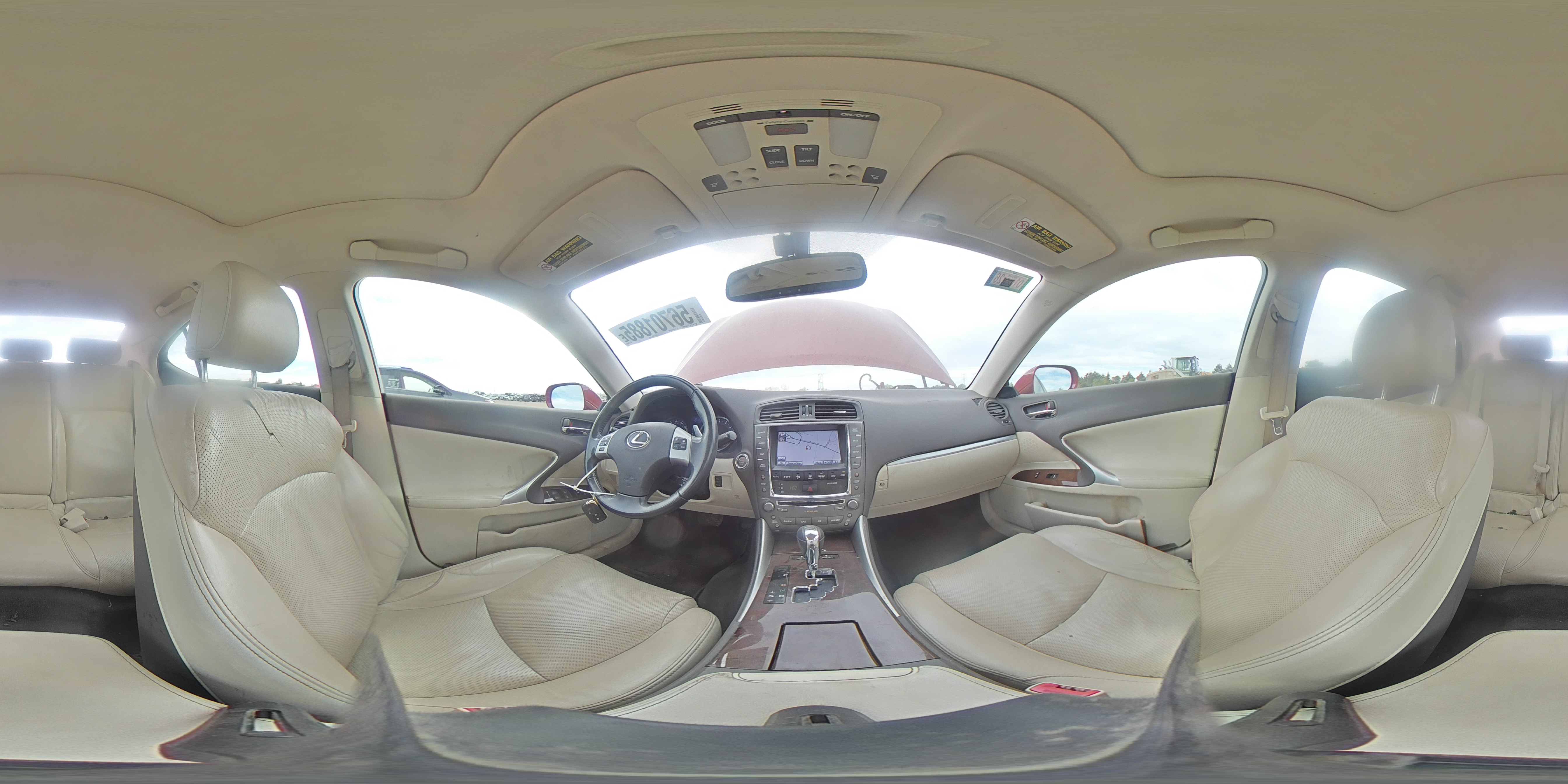 2012 Lexus Is 250 VIN: JTHCF5C27C5054925 Lot: 56701885