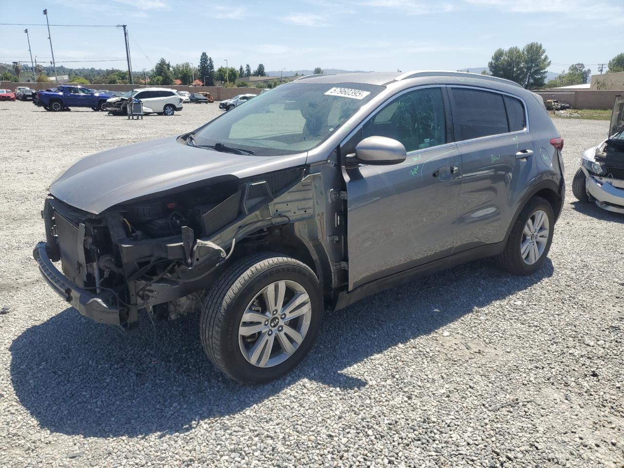 2019 Kia Sportage Lx на продаже в Mentone, CA - Front End