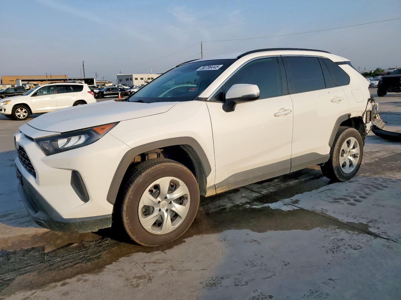 2020 Toyota Rav4 Le white null gas 2T3K1RFV1LC039145 photo #1