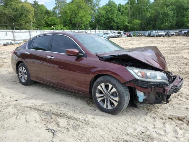 Седани HONDA ACCORD 2014 Бургунді
