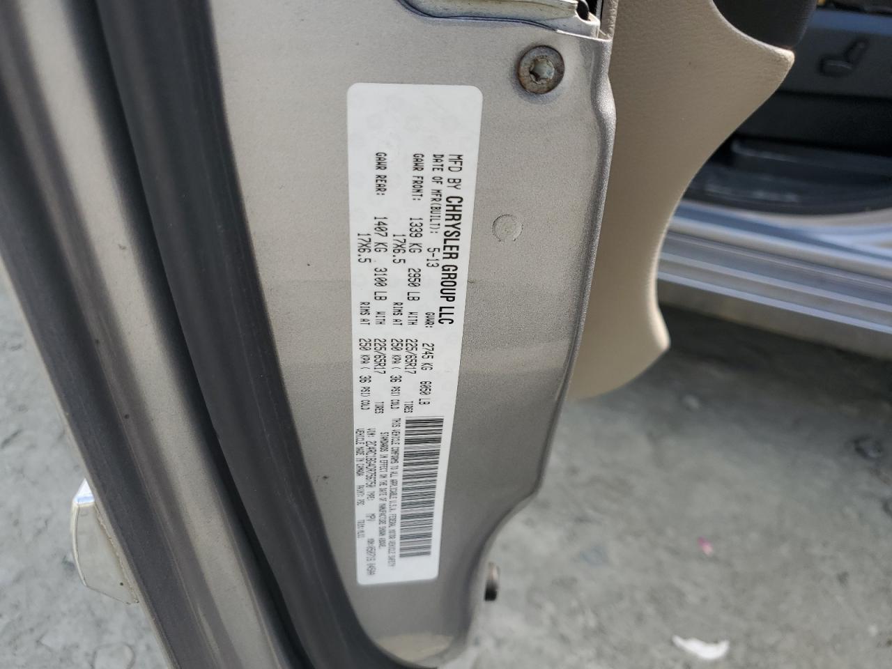 2013 Chrysler Town & Country Touring VIN: 2C4RC1BG4DR756750 Lot: 56879325