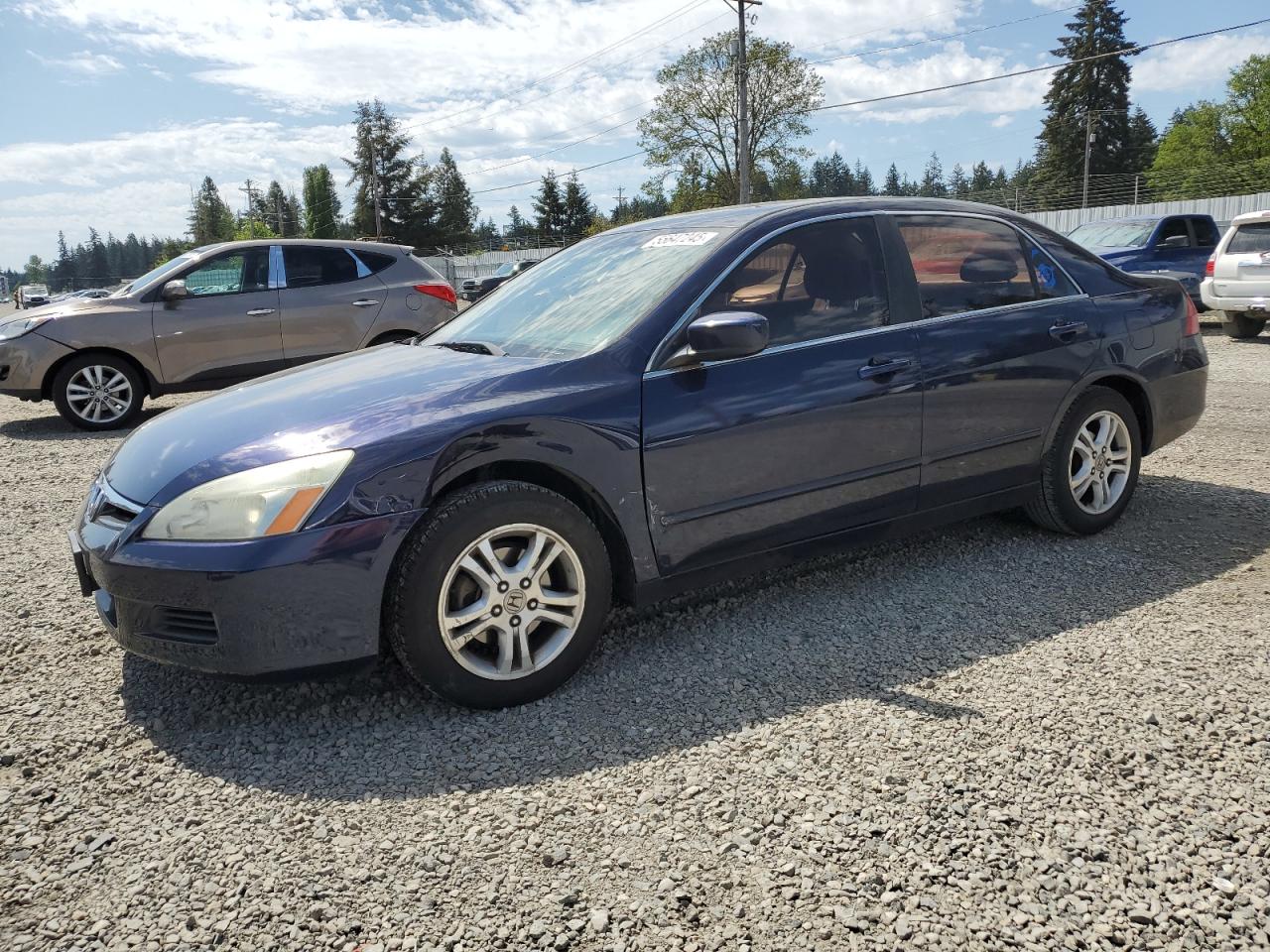 2007 Honda Accord Se for Sale in Graham, WA - Front End