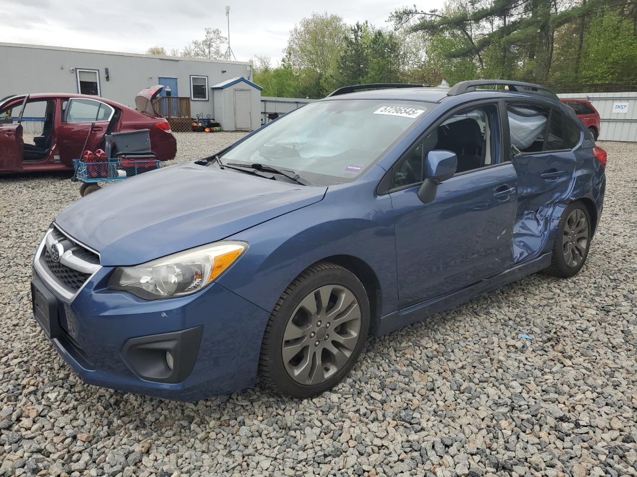 2013 Subaru Impreza Sport Premium იყიდება Lyman-ში, ME - Side