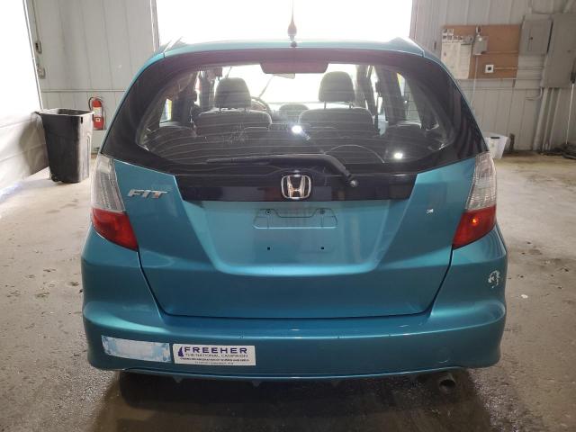 Хетчбеки HONDA FIT 2012 Бірюзовий
