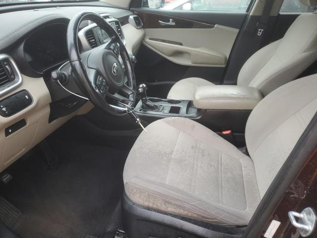 Parquets KIA SORENTO 2016 Bordowy