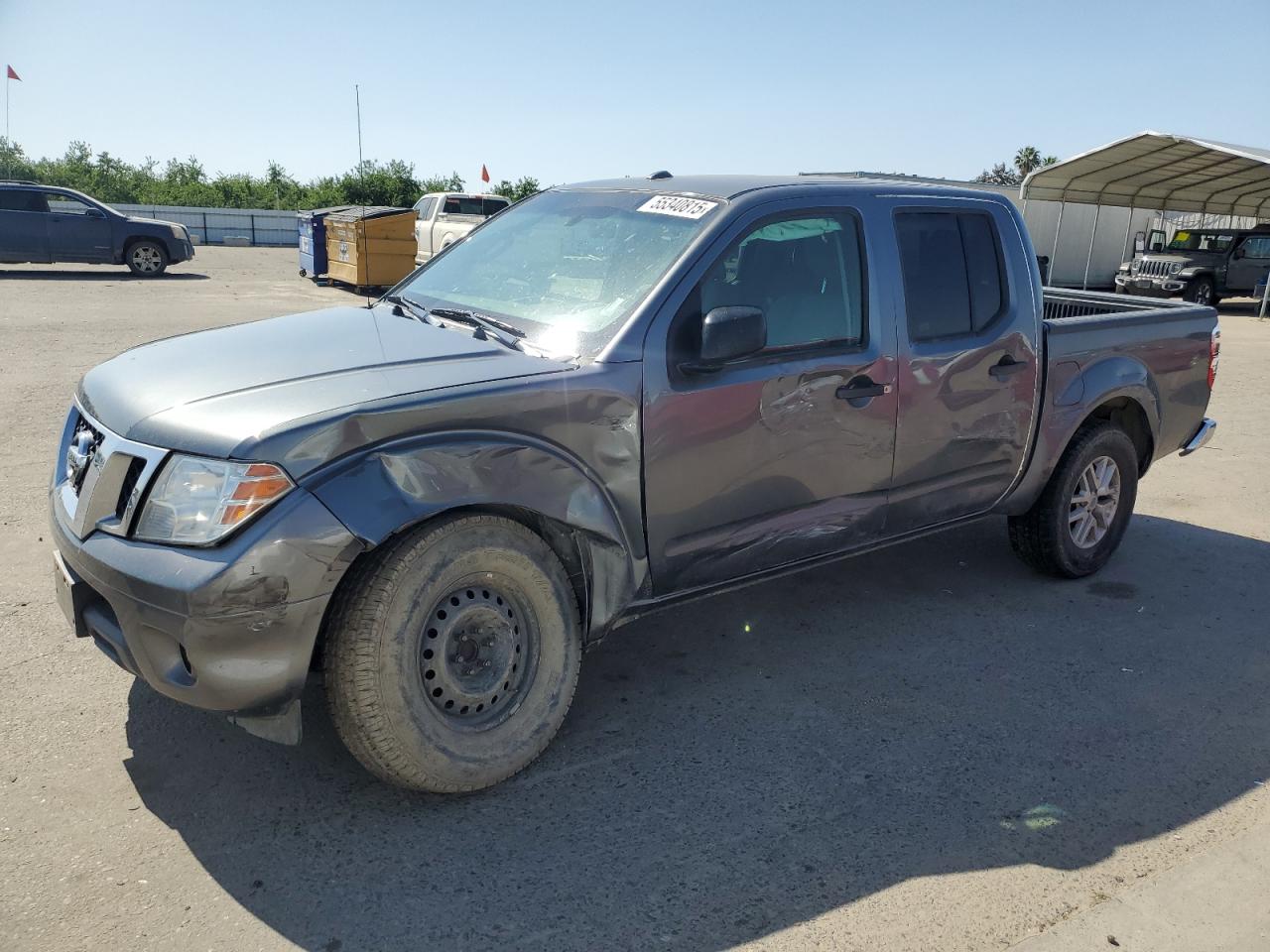 2016 Nissan Frontier S იყიდება Fresno-ში, CA - Front End