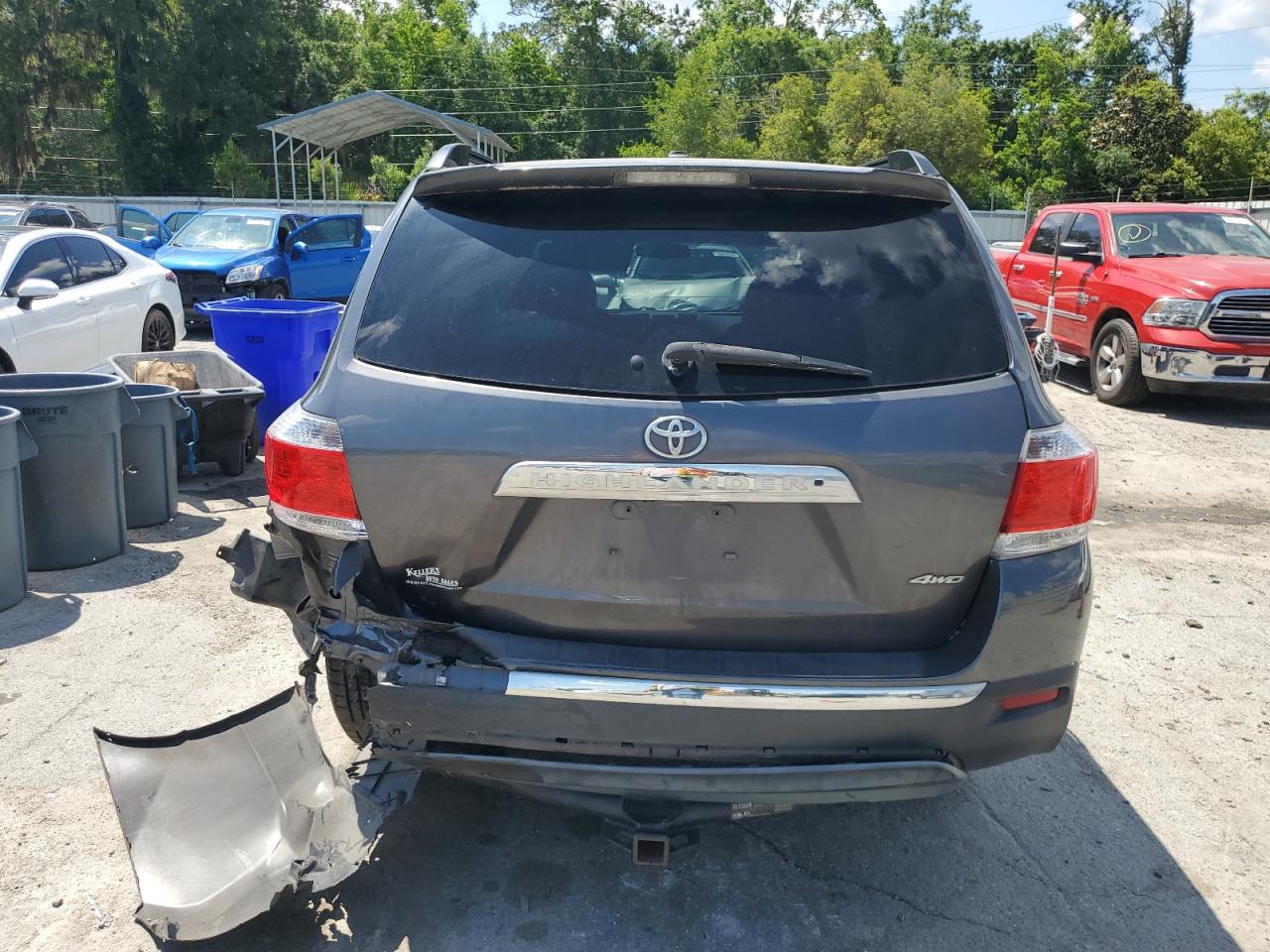2012 Toyota Highlander Base VIN: 5TDBK3EH1CS121981 Lot: 56840115