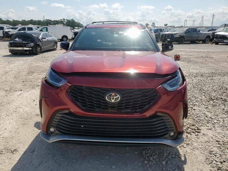  TOYOTA HIGHLANDER 2023 Czerwony