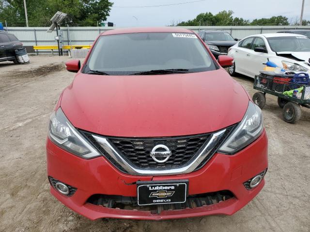  NISSAN SENTRA 2016 Червоний