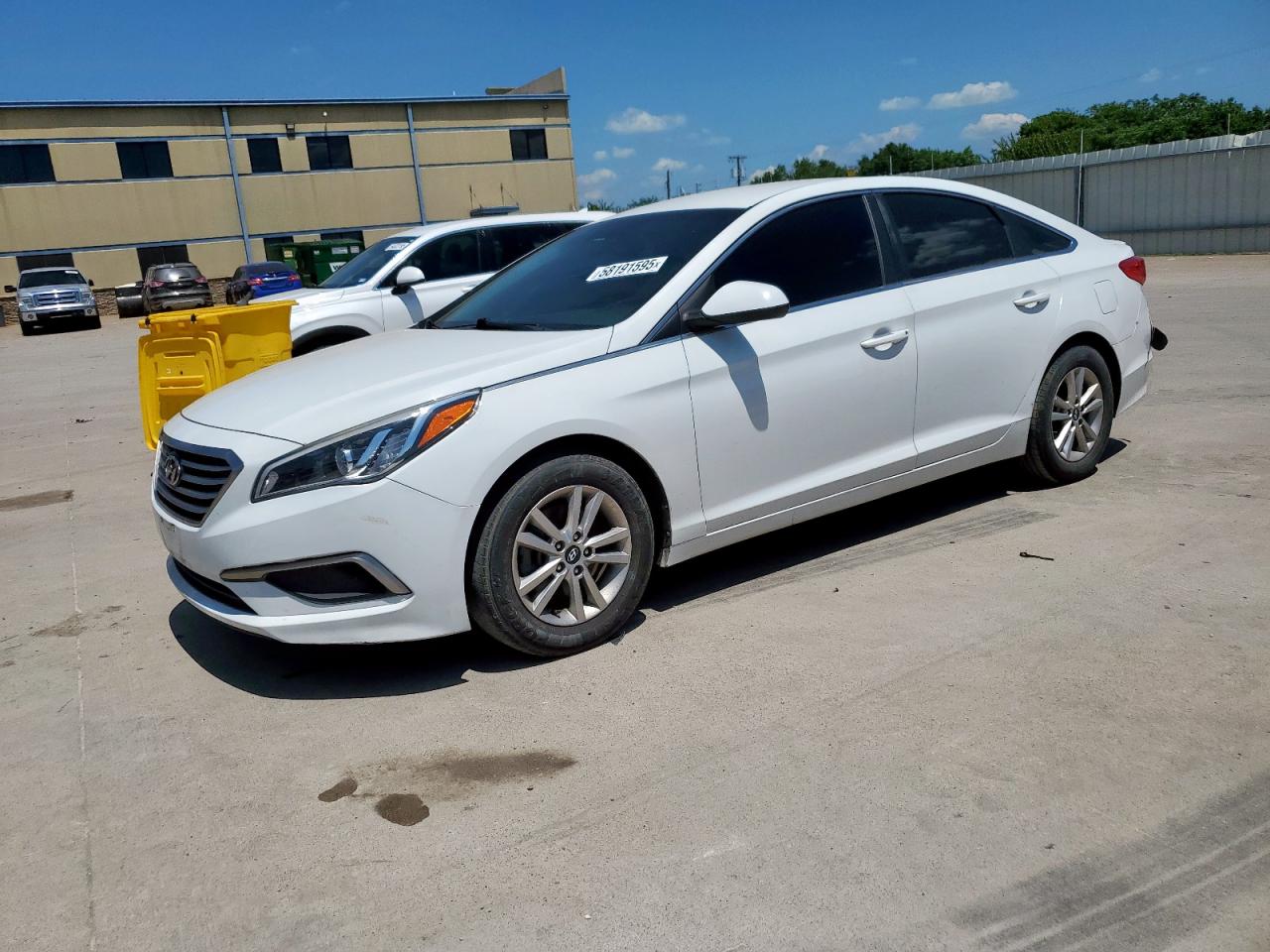 2017 Hyundai Sonata Se на продаже в Wilmer, TX - Side