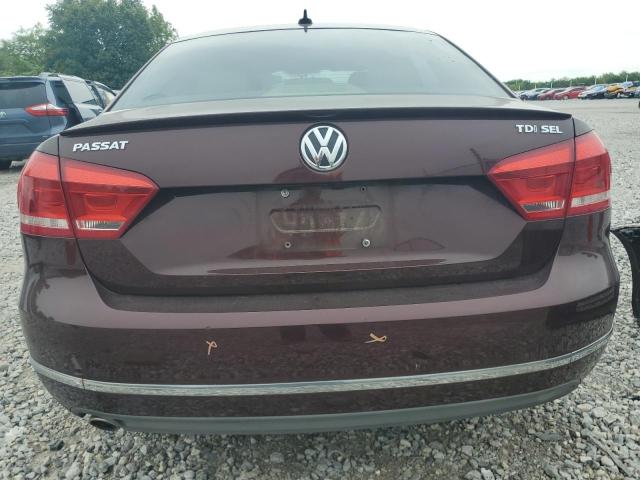  VOLKSWAGEN PASSAT 2013 Burgundy