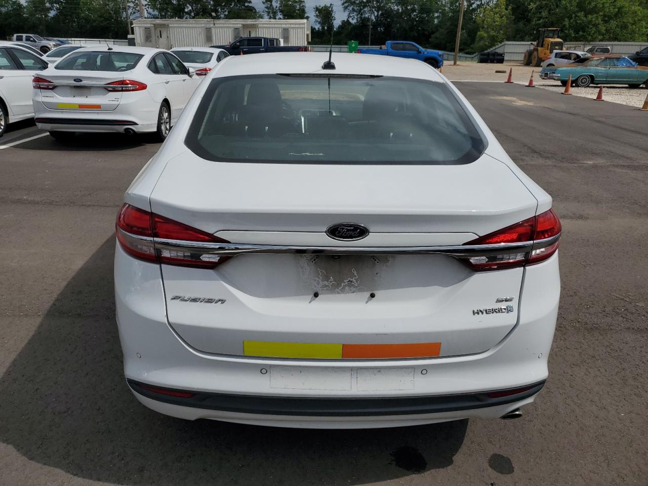 2018 Ford Fusion Se Hybrid VIN: 3FA6P0LU5JR281904 Lot: 54024225