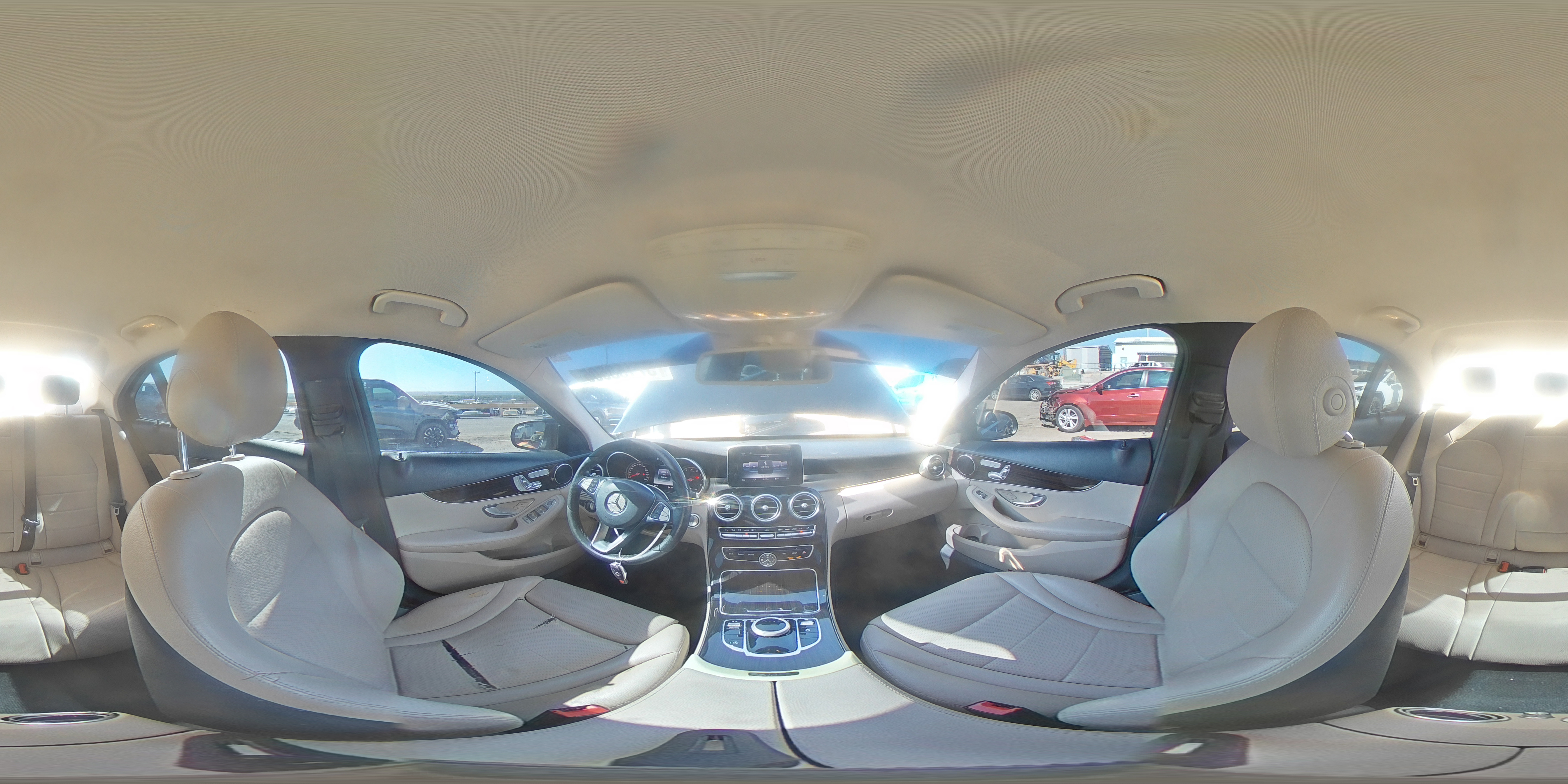 2017 Mercedes-Benz C 300 VIN: 55SWF4JB4HU209074 Lot: 57153505