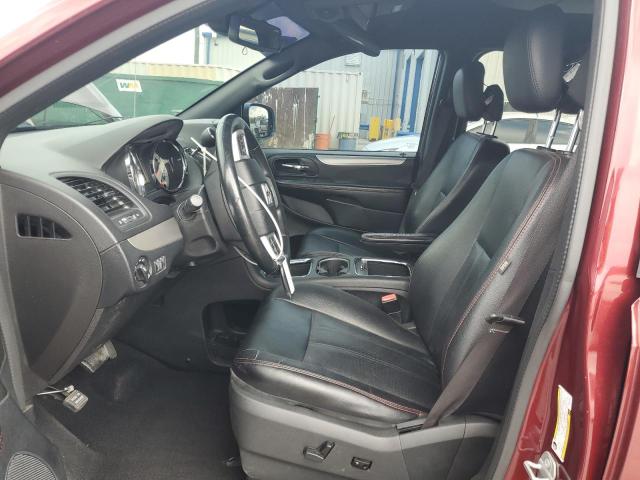  DODGE CARAVAN 2018 Red