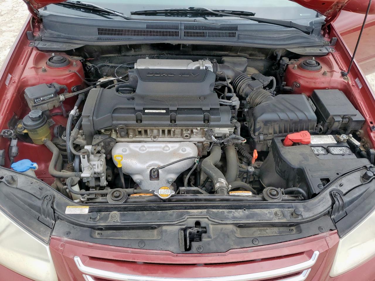 2007 Kia Spectra Ex VIN: KNAFE121875408568 Lot: 56514255