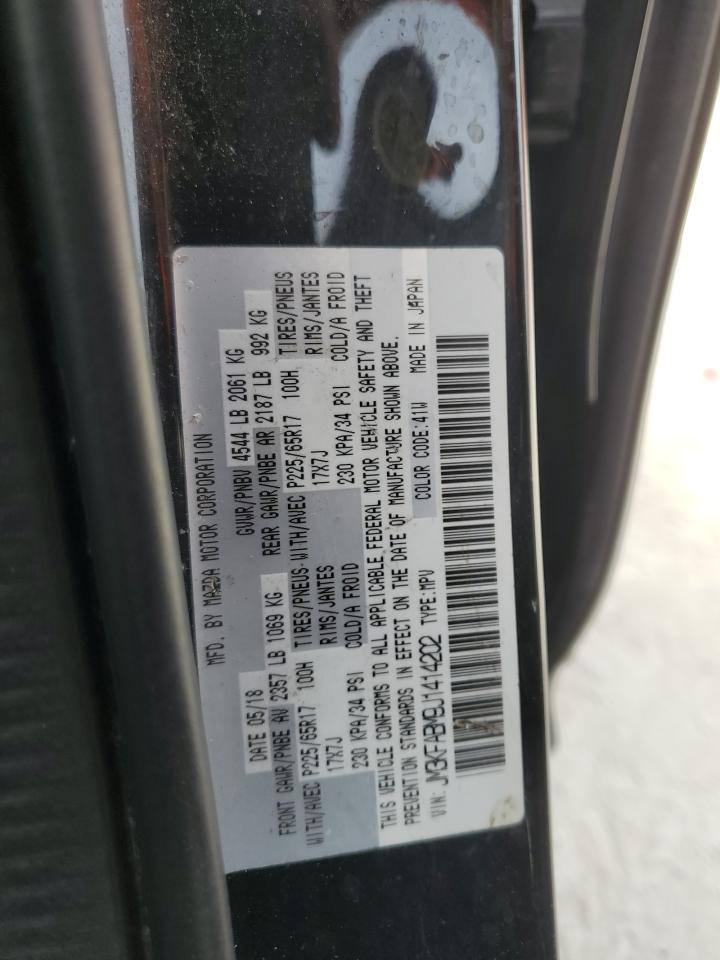 2018 Mazda Cx-5 Sport VIN: JM3KFABM9J1414202 Lot: 70701645