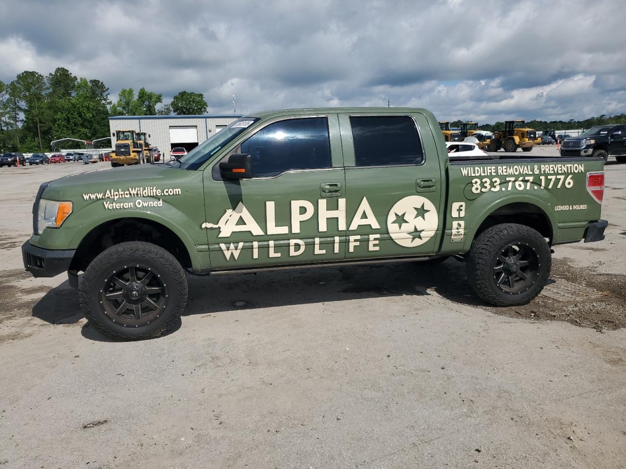 2012 Ford F150 Supercrew იყიდება Harleyville-ში, SC - Side