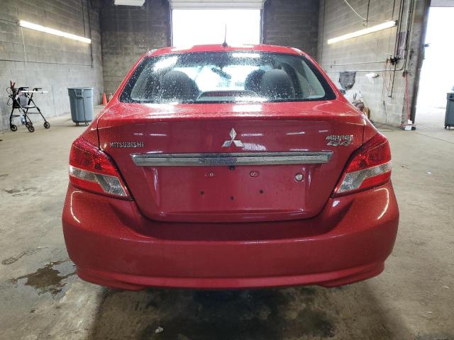  MITSUBISHI MIRAGE 2018 Red