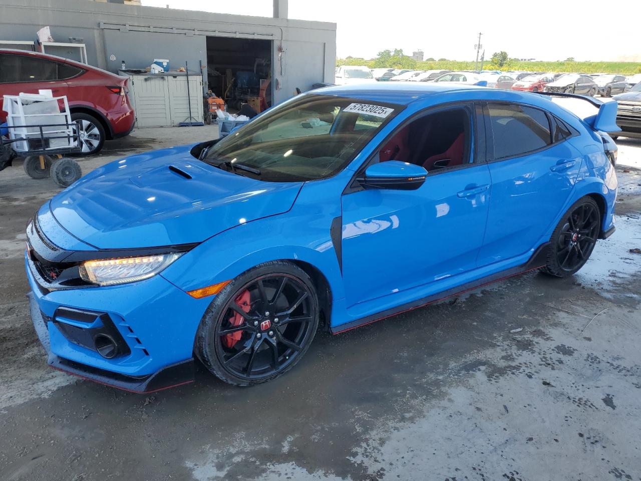 2021 Honda Civic Type-R Touring na sprzedaż w West Palm Beach, FL - Minor Dent/Scratches