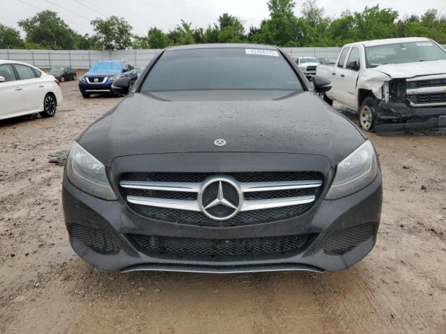  MERCEDES-BENZ C-CLASS 2018 Чорний