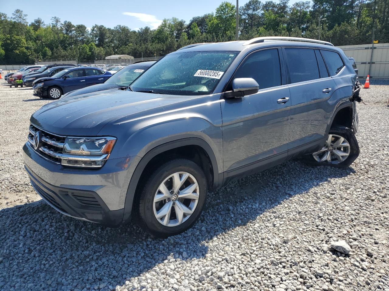 2018 Volkswagen Atlas S for Sale in Ellenwood, GA - Rear End